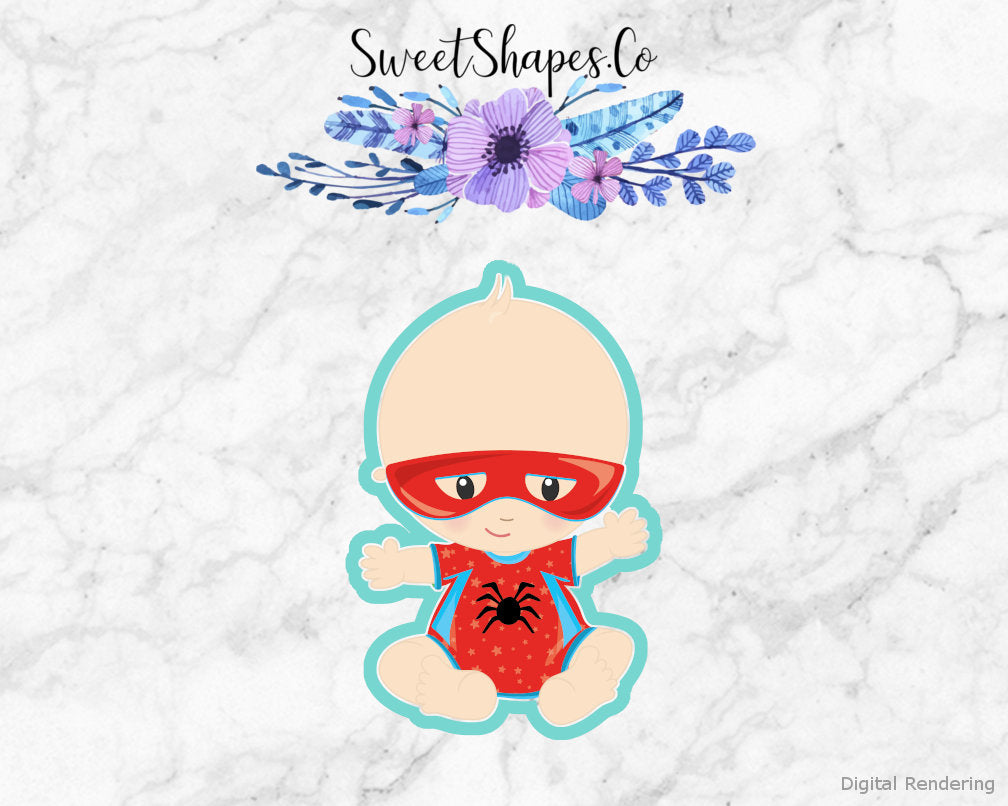 Super Hero Baby 6 Cookie Cutter