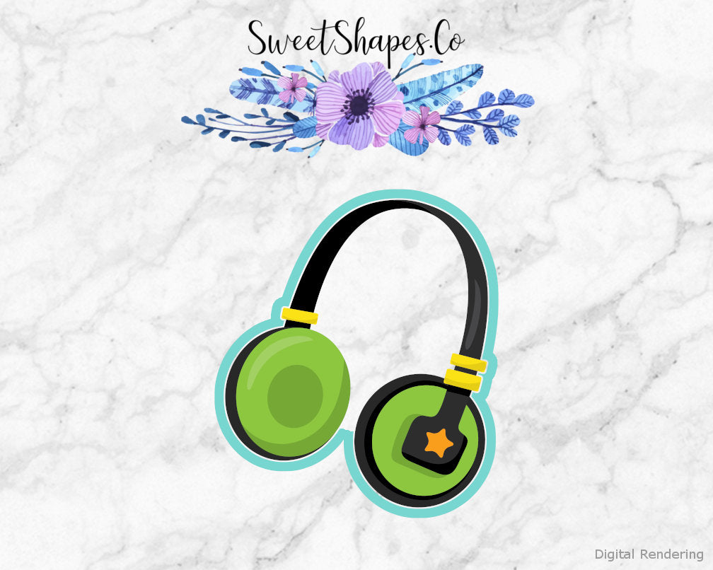 Headphones Cookie Cutter