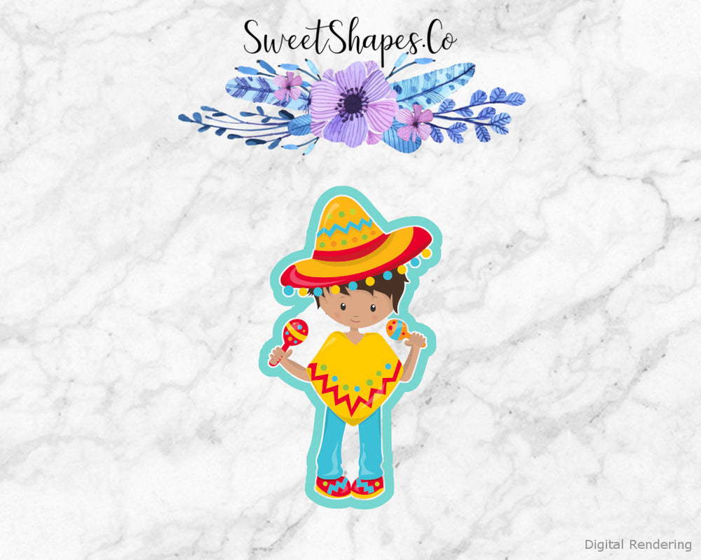 Fiesta Boy Cookie Cutter