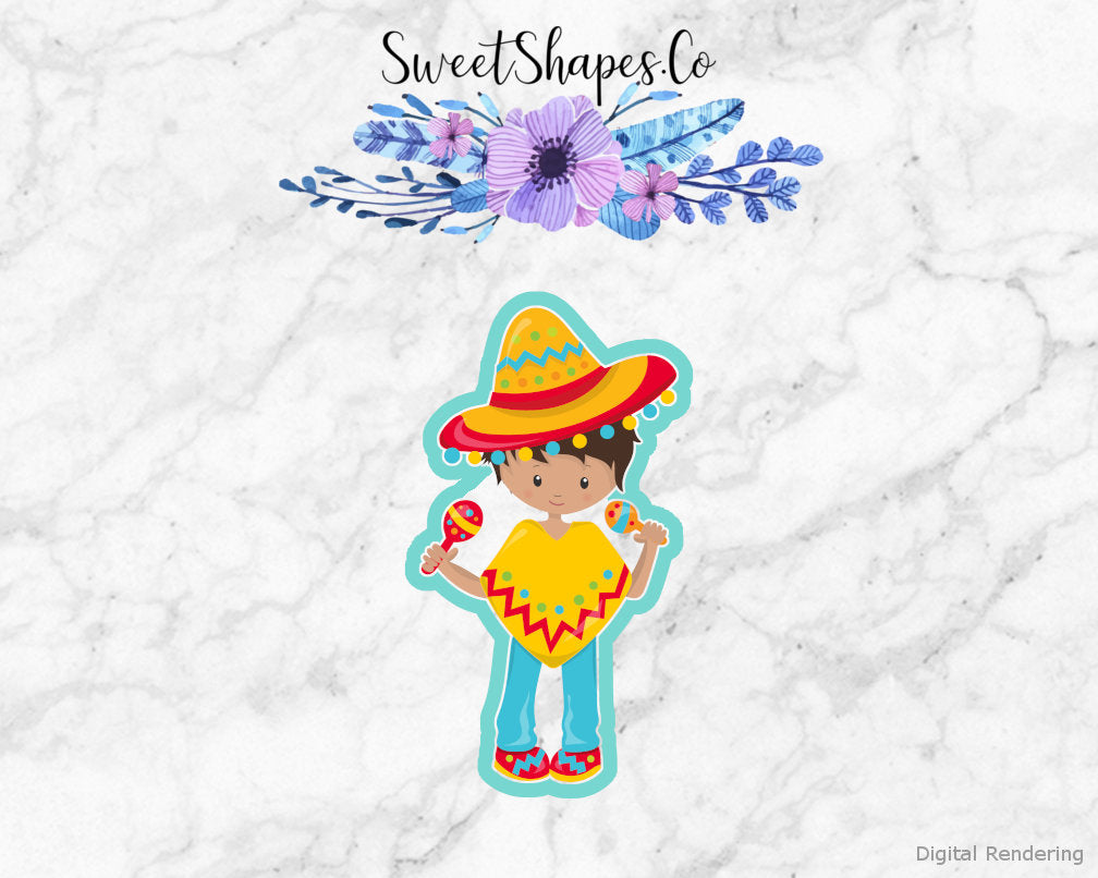 Fiesta Boy Cookie Cutter