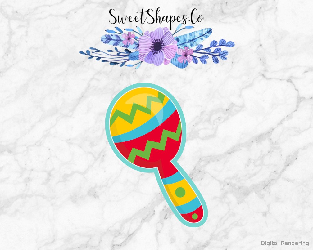Maraca 1 Cookie Cutter