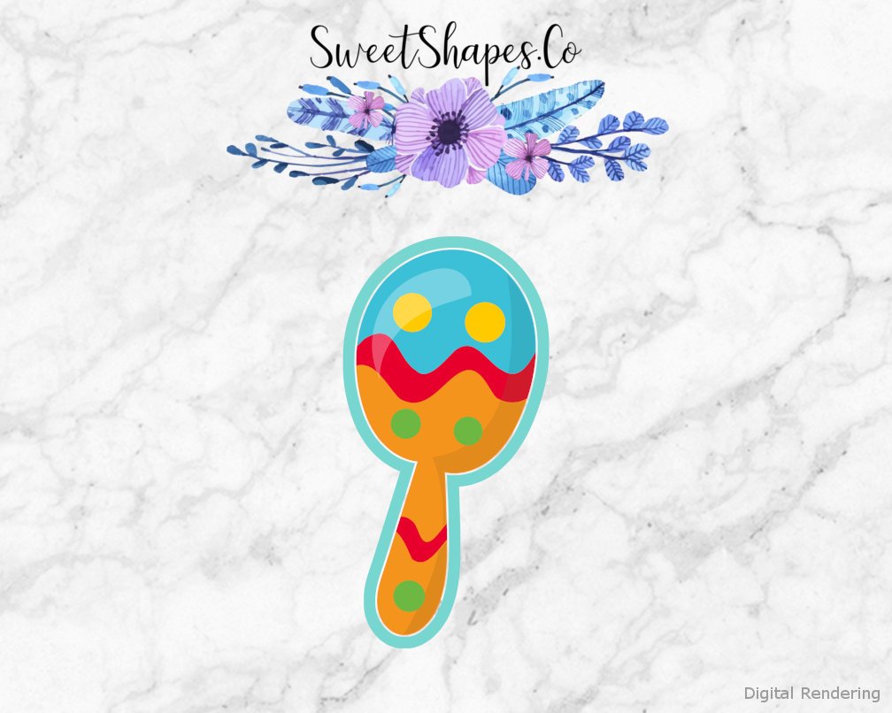 Maraca 2 Cookie Cutter