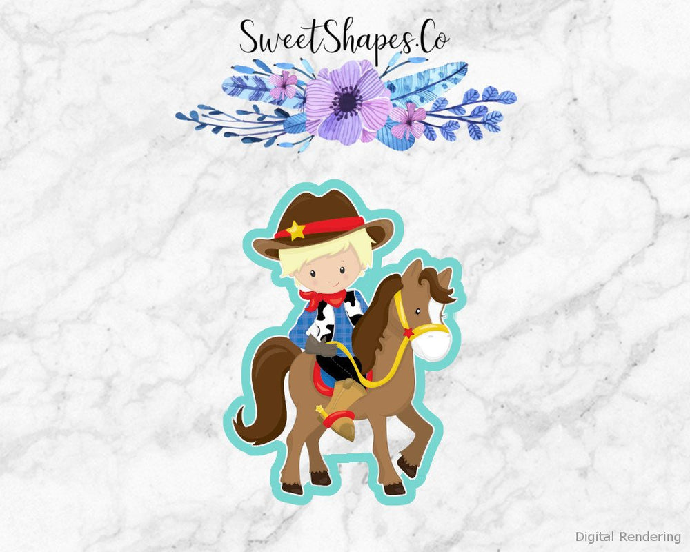 Cowboy 1 Cookie Cutter