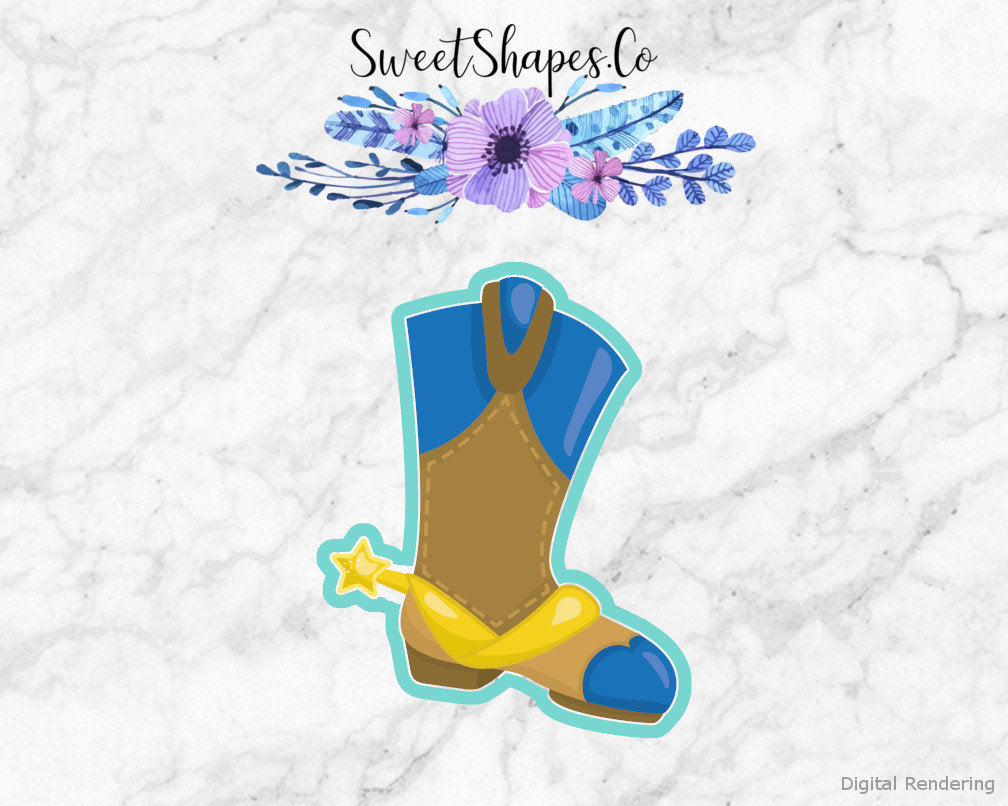 Cowboy Boots 1 Cookie Cutter