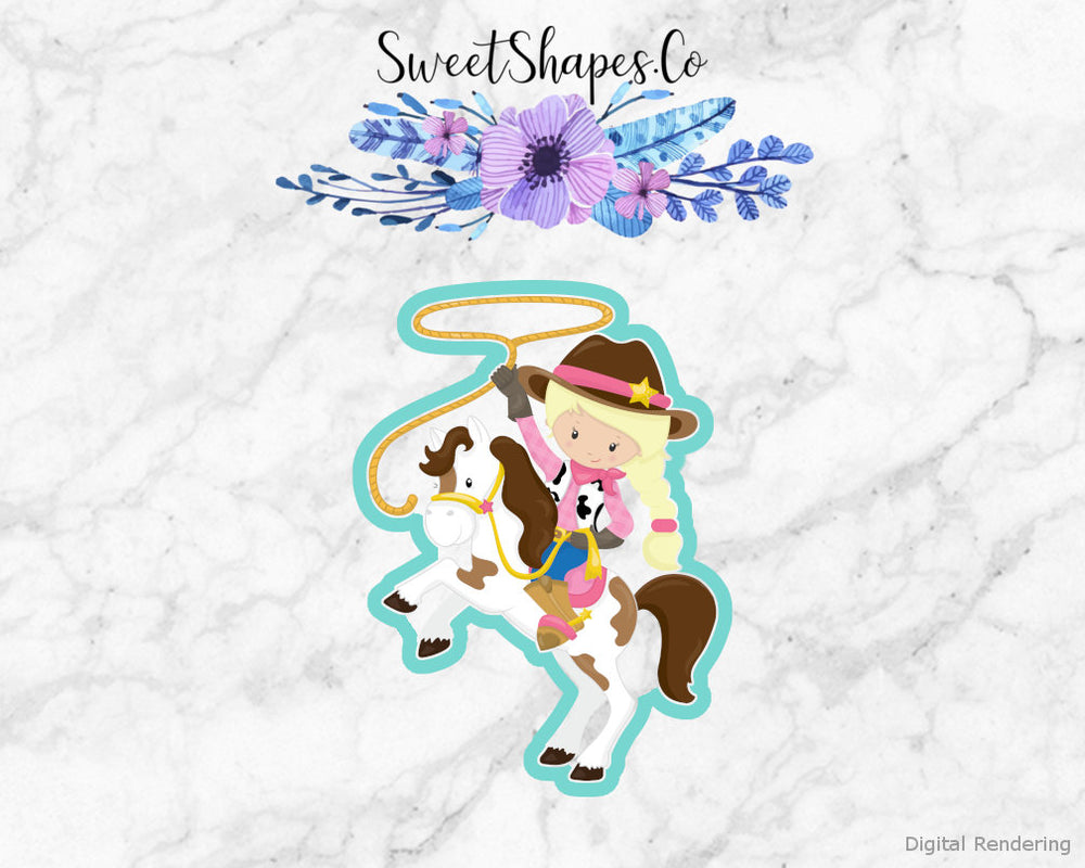 Cowgirl 4 Cookie Cutter
