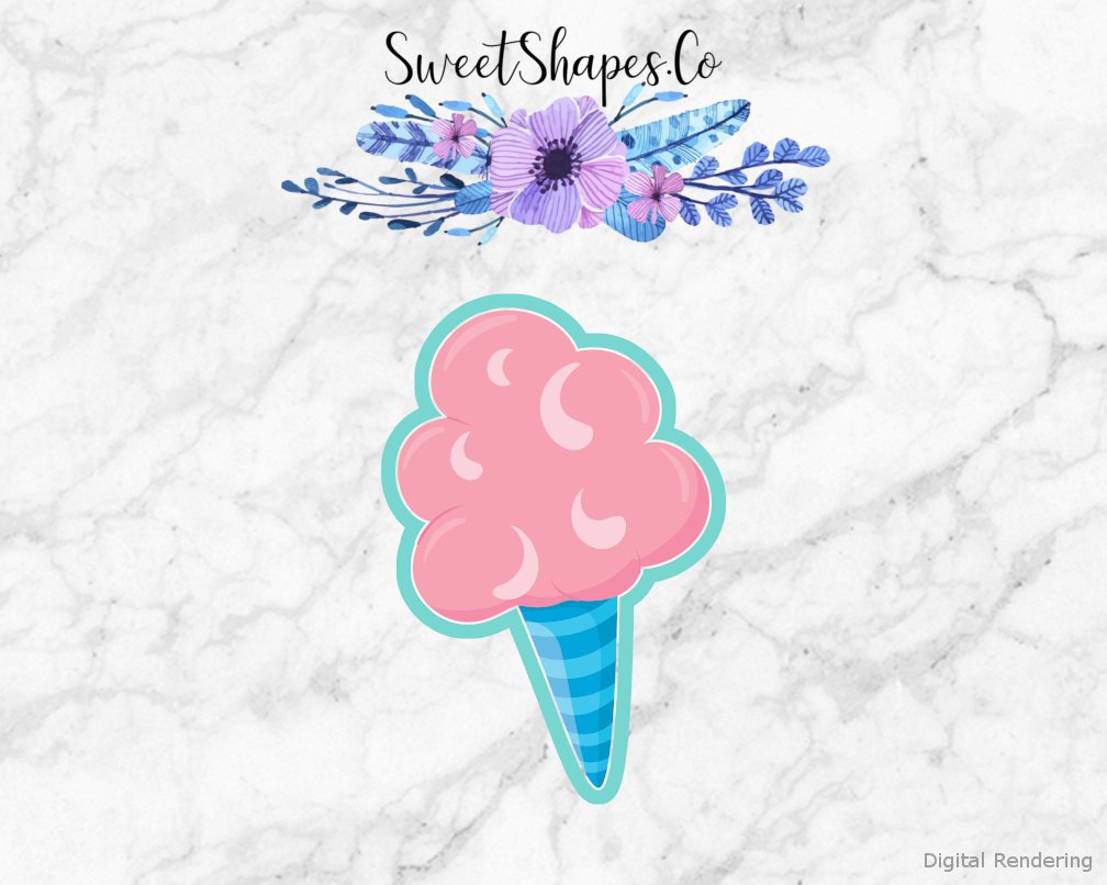 Ice Cream Cone 3 Cookie Cutter