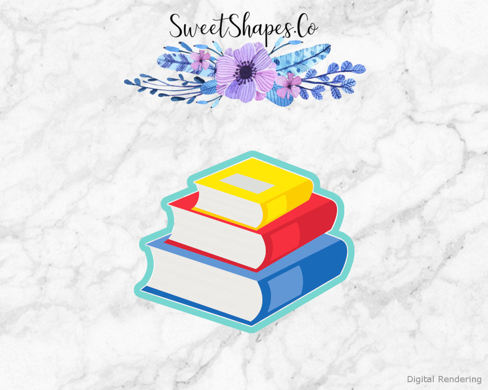 Stack of Books Cookie Cutter