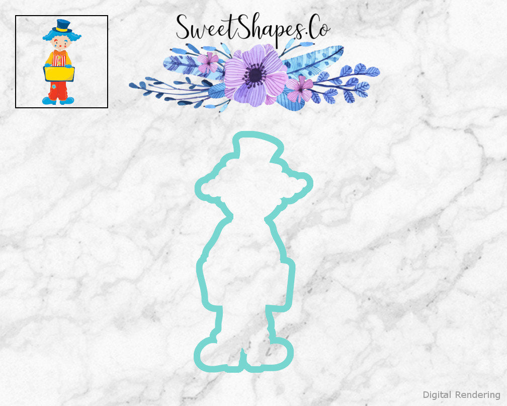 Circus Clown 2 Cookie Cutter