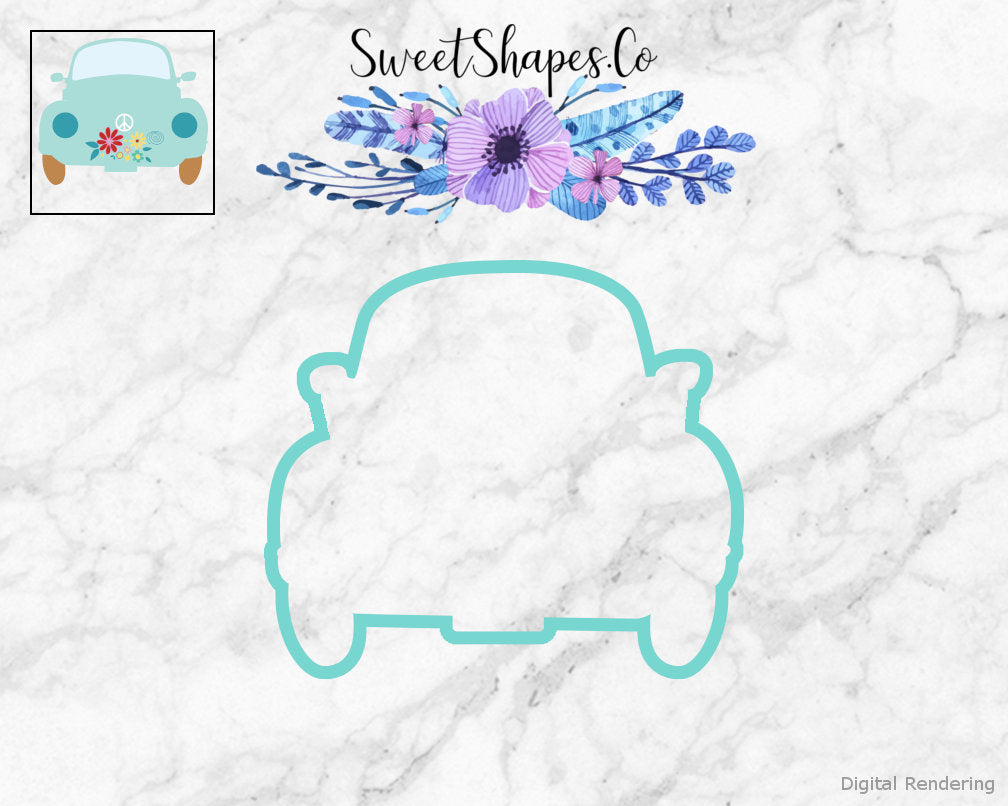 Vintage Car 2 Cookie Cutter