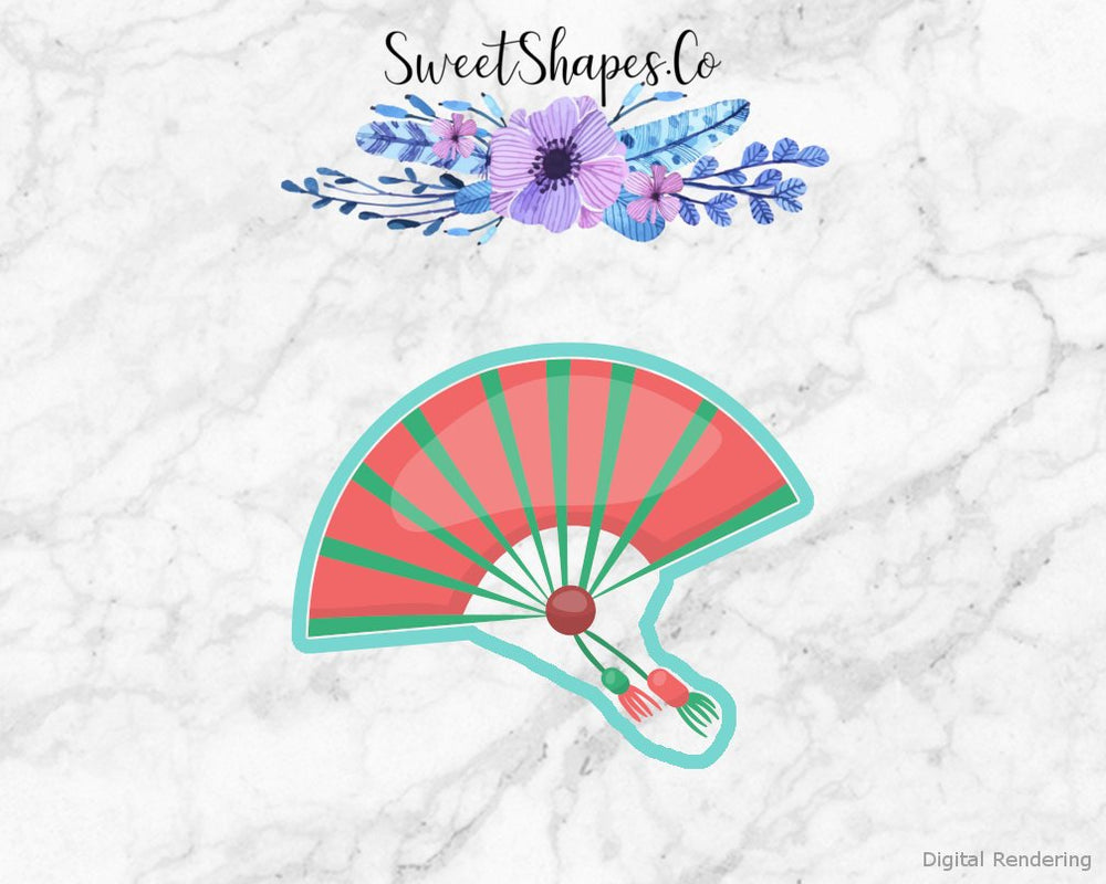 Paper Fan Cookie Cutter