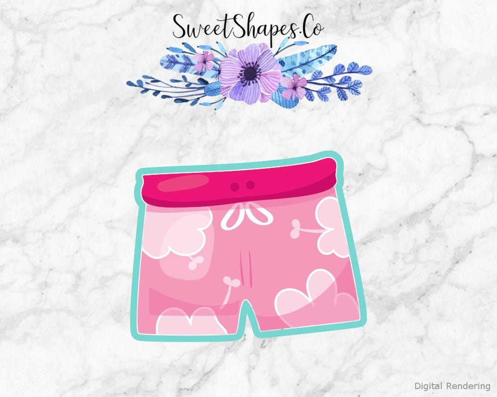 Board Shorts Cookie Cutter