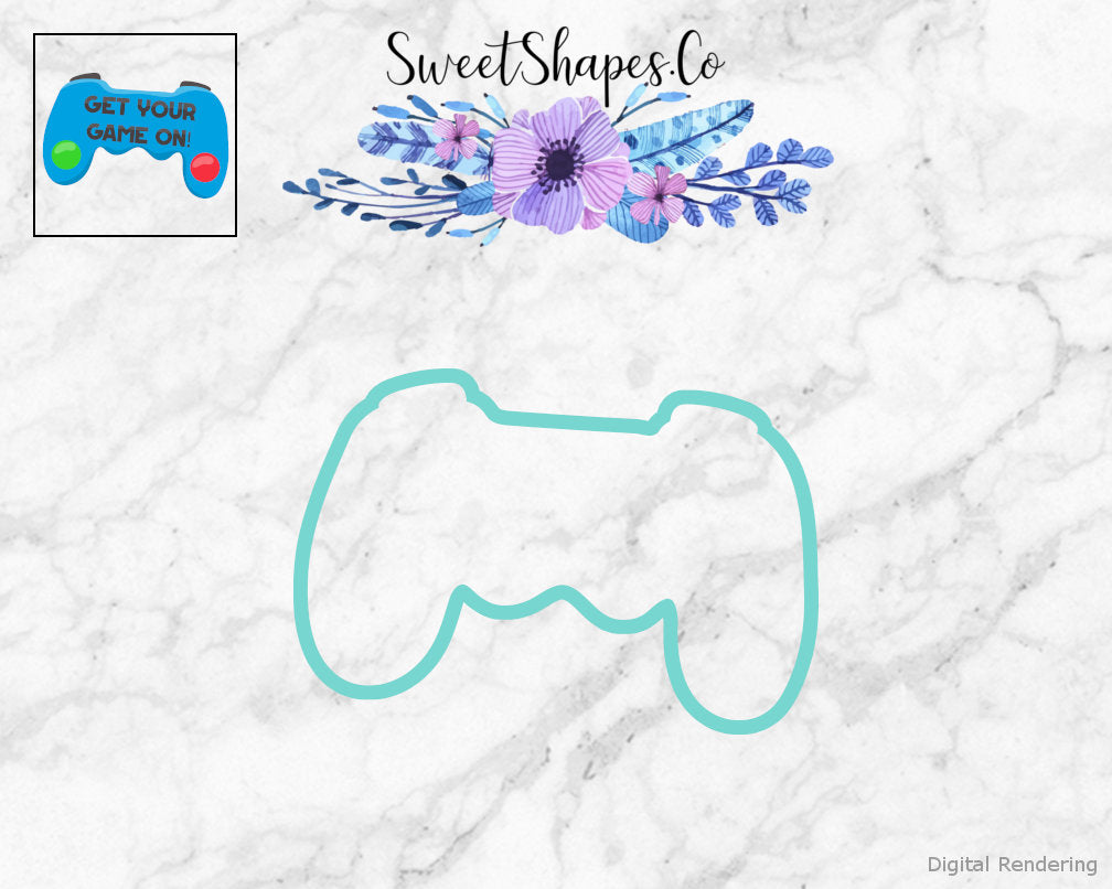 Video Game Controller 2 Cookie Cutter
