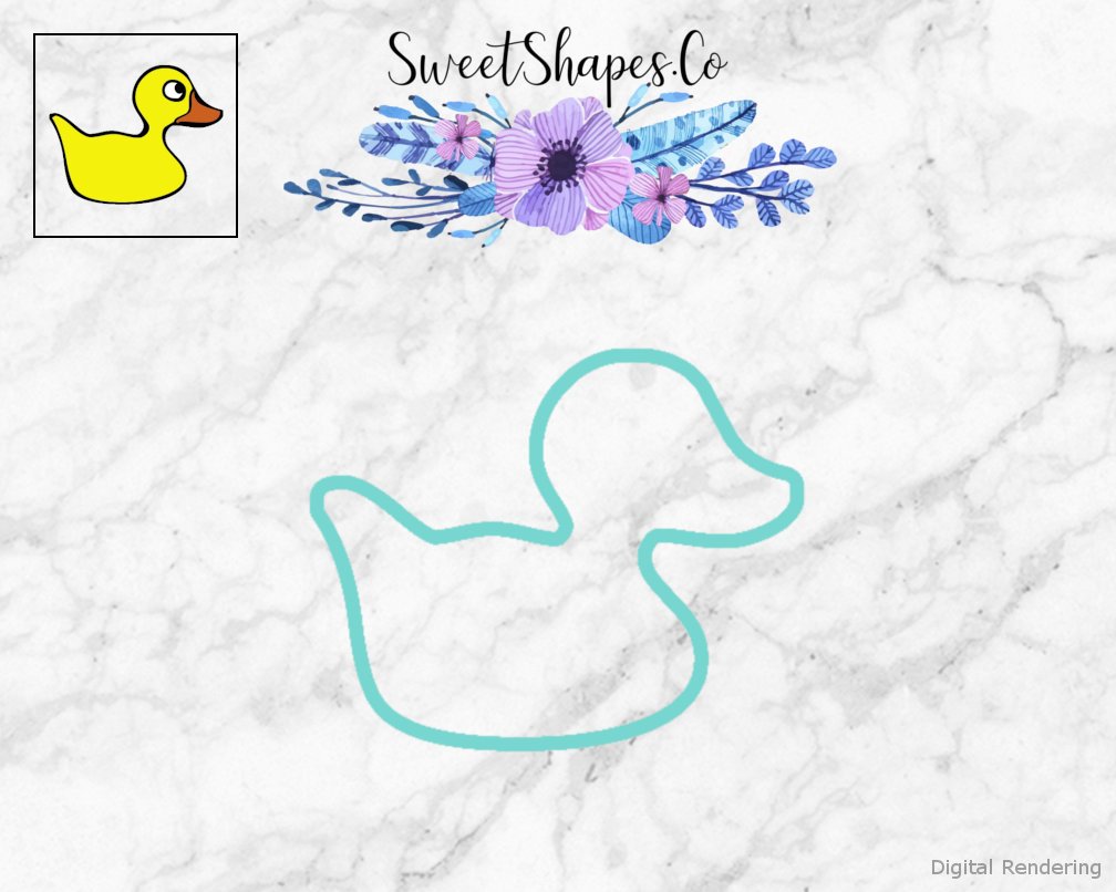 Rubber Duck Cookie Cutter