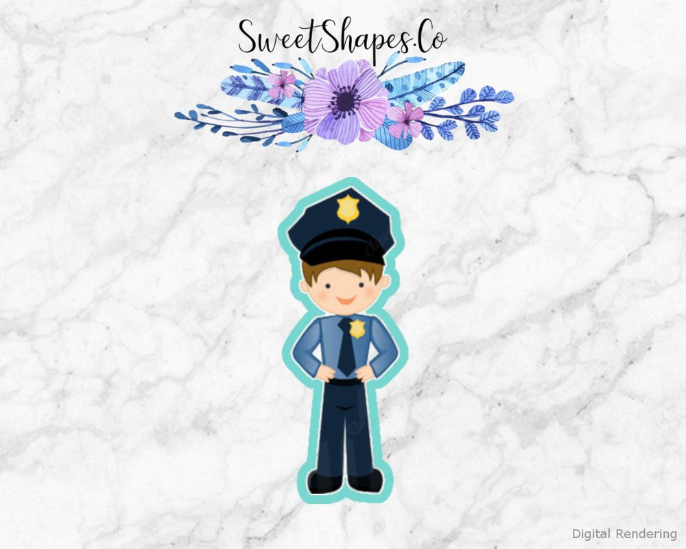 Police Person Cookie Cutter