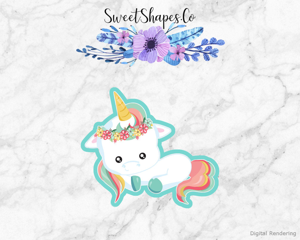 Sleeping Unicorn Cookie Cutter