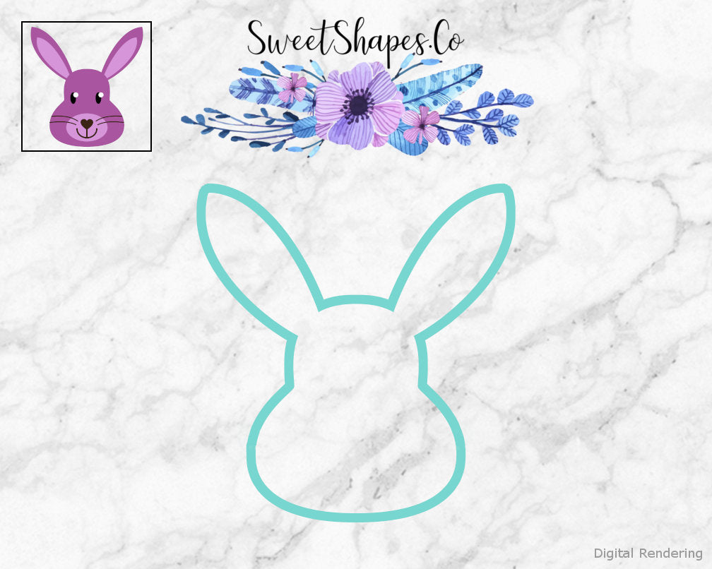 Bunny Face Cookie Cutter