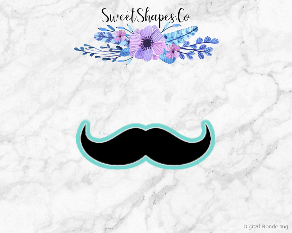 Moustache 3 Cookie Cutter