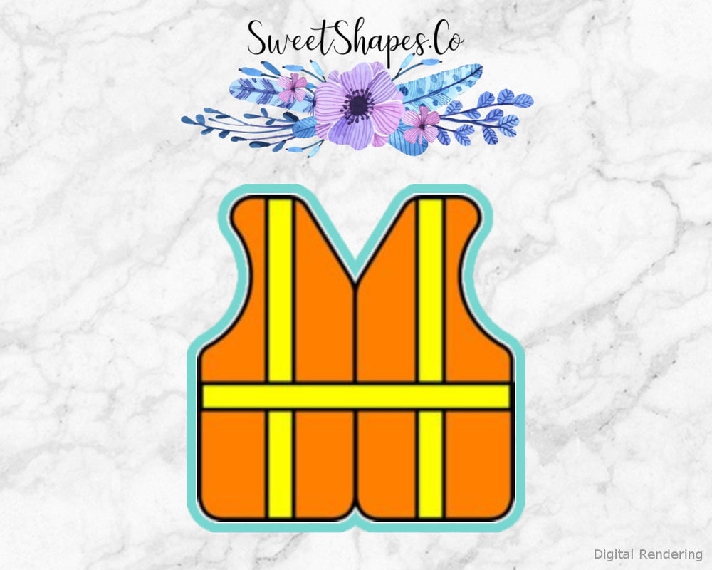 Safety Vest Cookie Cutter