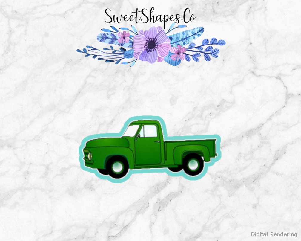 Pickup Truck Cookie Cutter