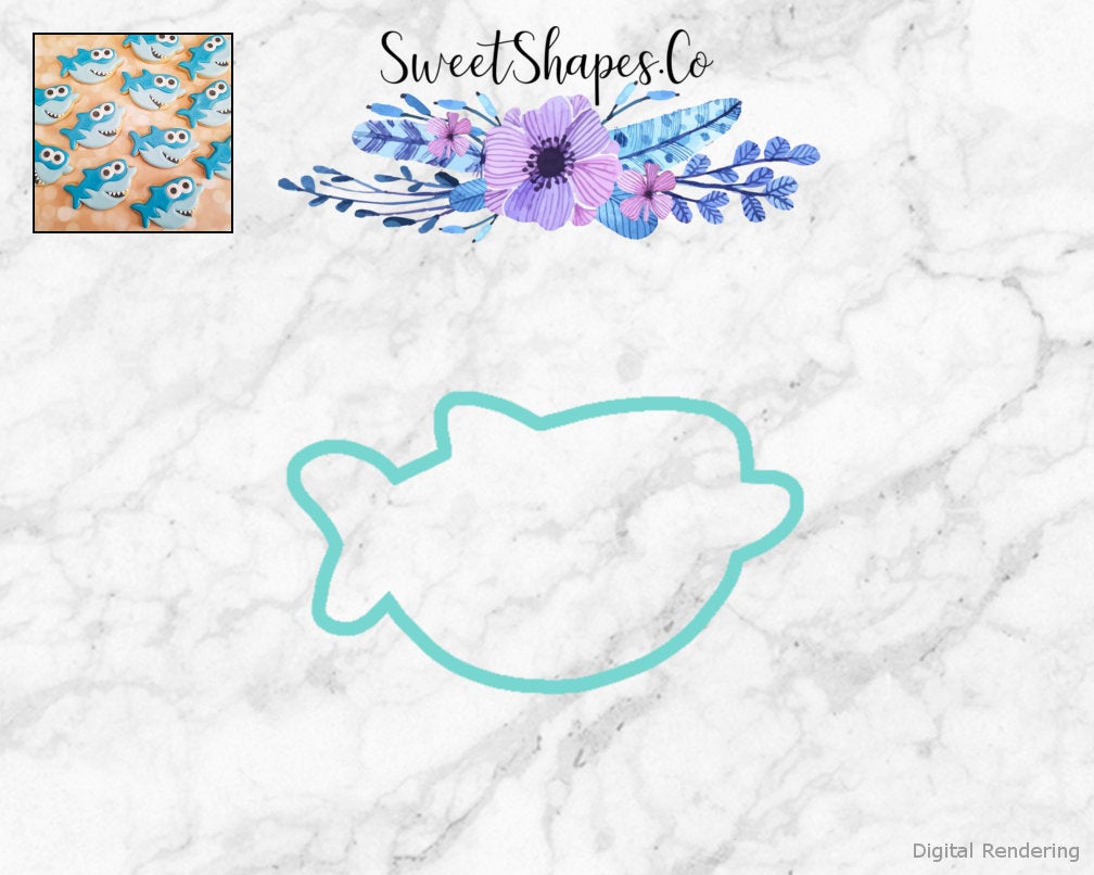 Baby Shark Cookie Cutter