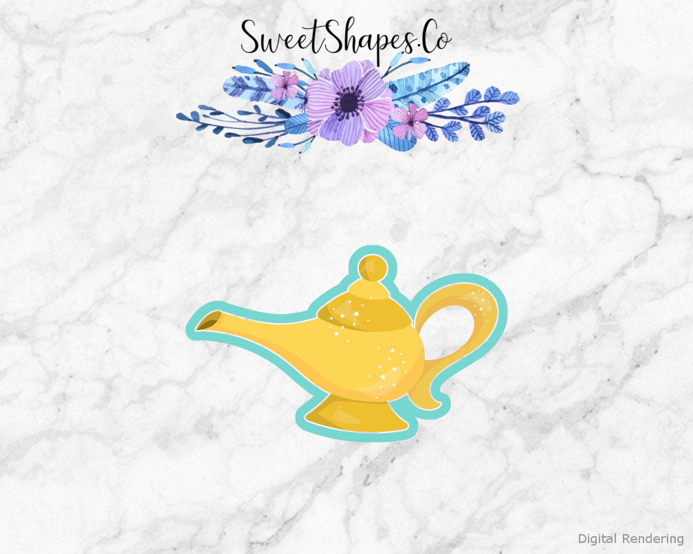 Aladdin Oil Lamp Cookie Cutter