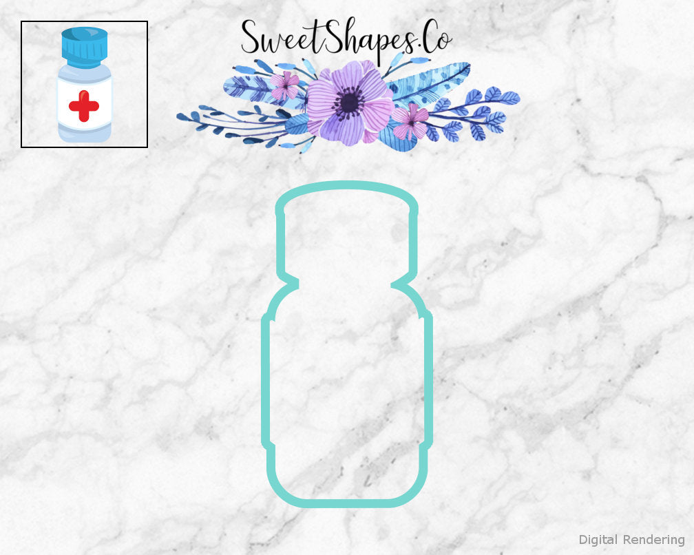 Bottle of Pills Cookie Cutter