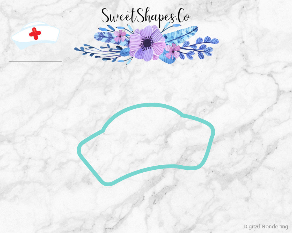 Nurse Hat Cookie Cutter