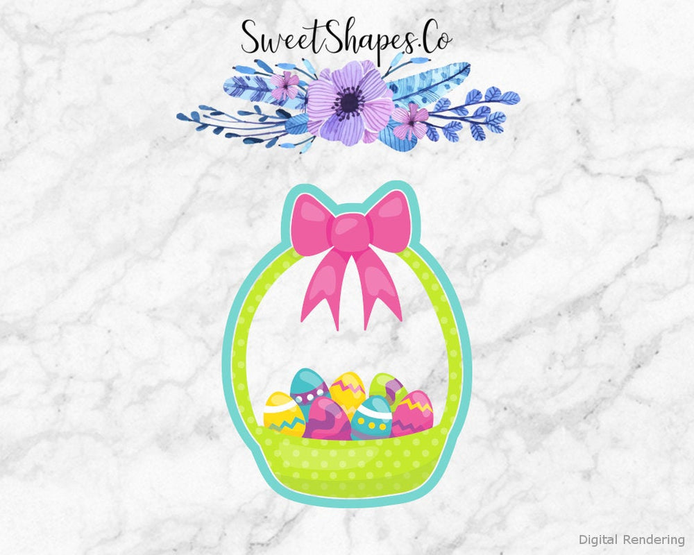 Basket of Eggs 4 Cookie Cutter