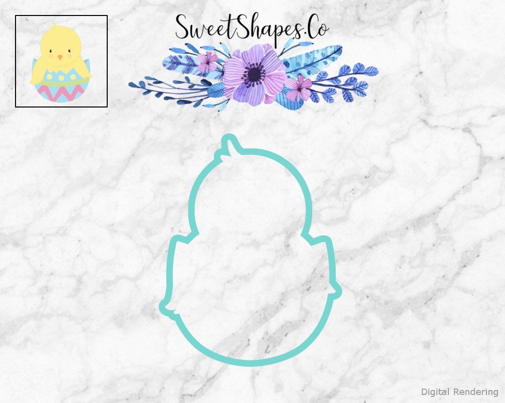 Bird in an Egg 3 Cookie Cutter