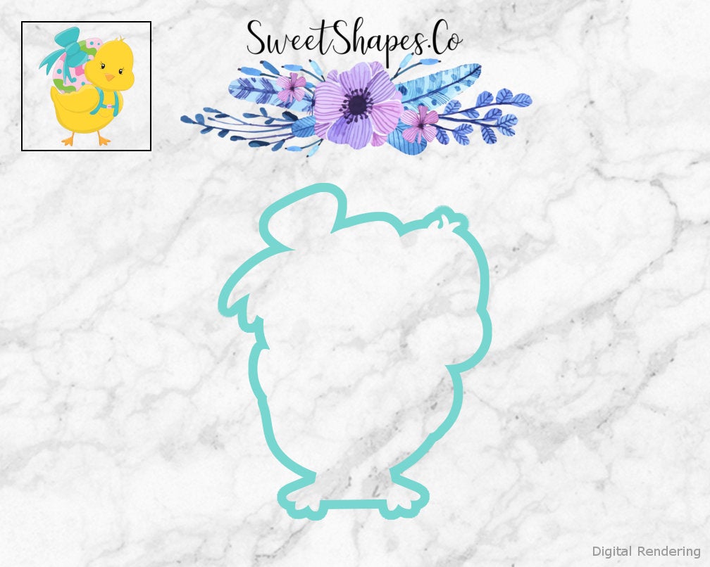 Bird with Egg Backpack Cookie Cutter
