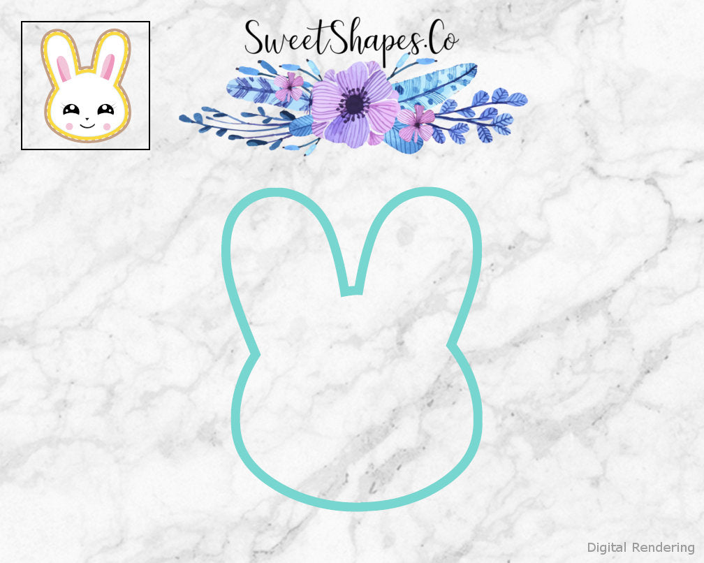 Bunny Face Cookie Cutter