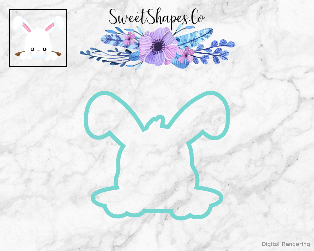 Bunny in a Hole Cookie Cutter