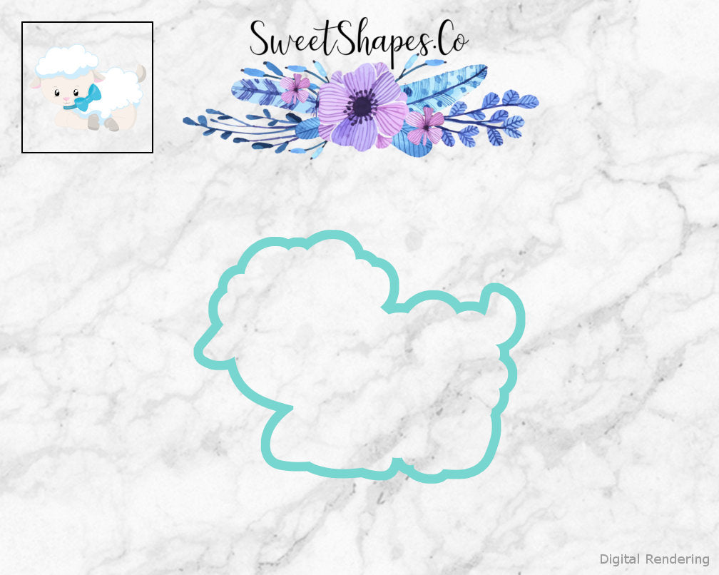 Sheep 3 Cookie Cutter