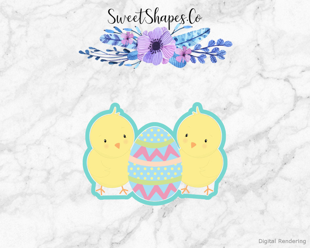 Two Birds and an Egg Cookie Cutter