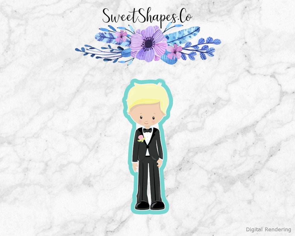 Groom 1 Cookie Cutter