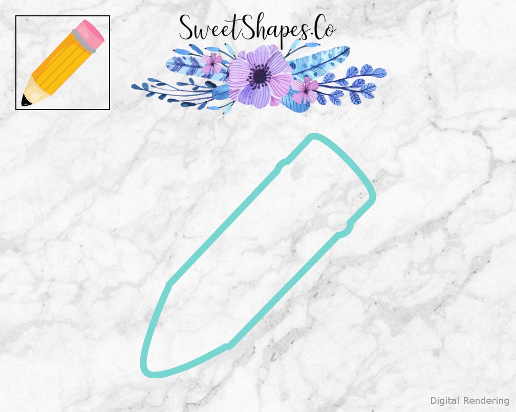 Pencil 2 Cookie Cutter