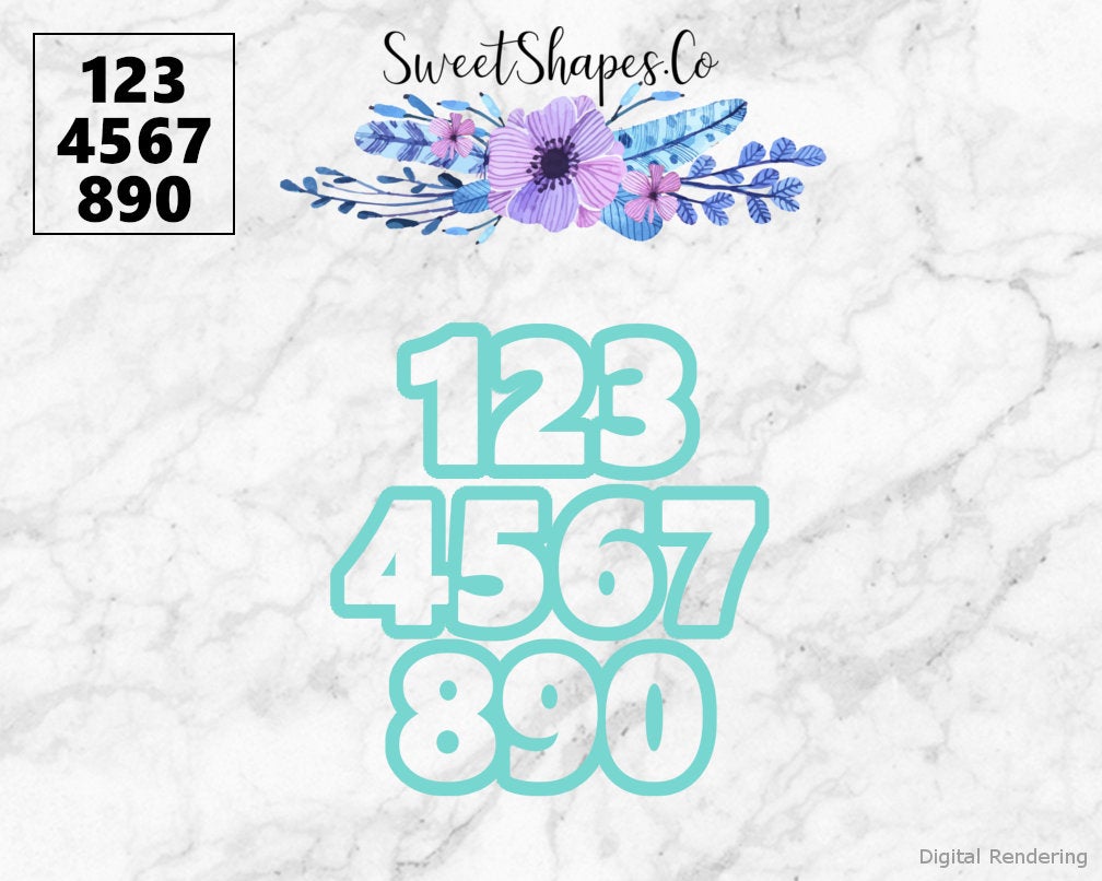 Numbers Full Set 0-9