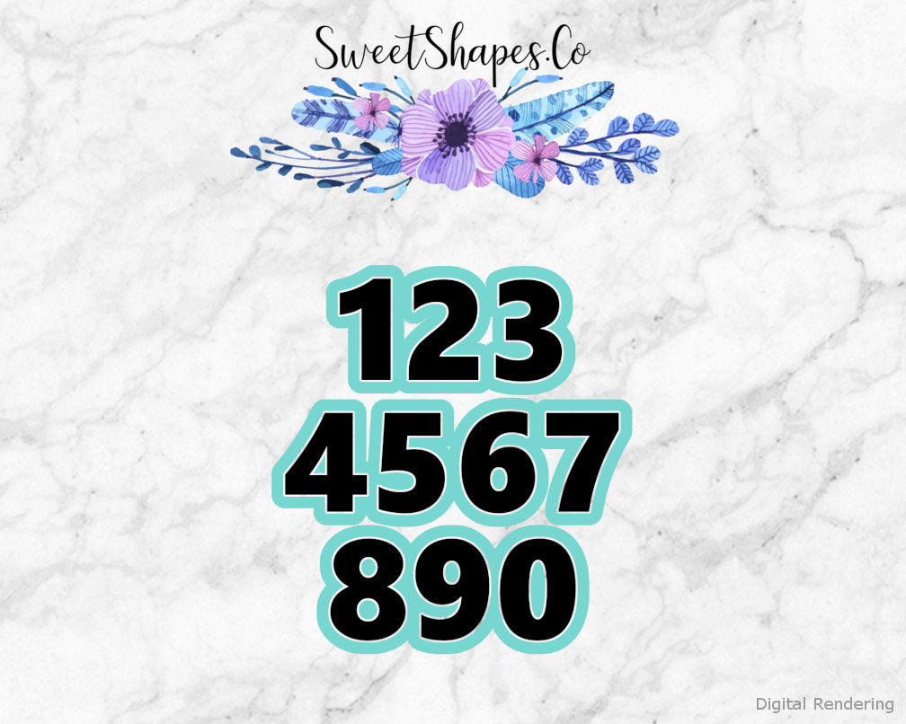 Numbers Full Set 0-9