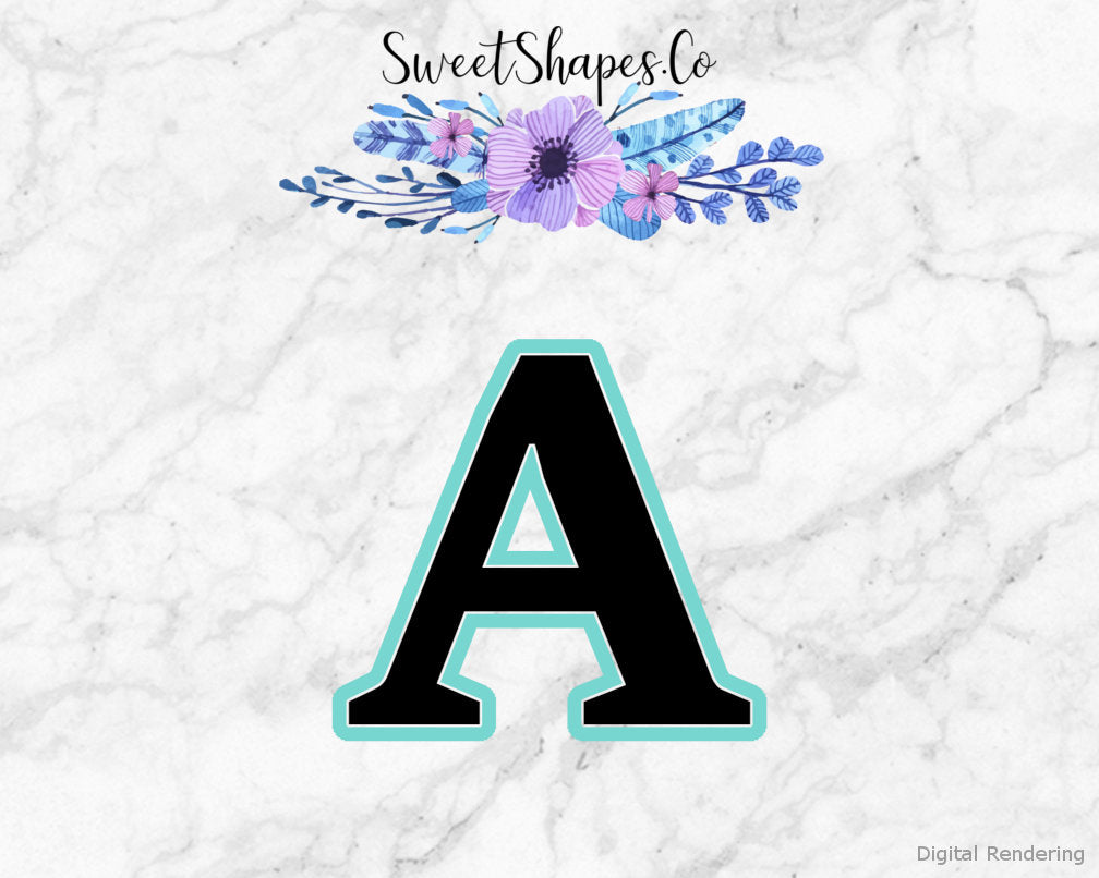 Alphabet Letter A Cookie Cutter