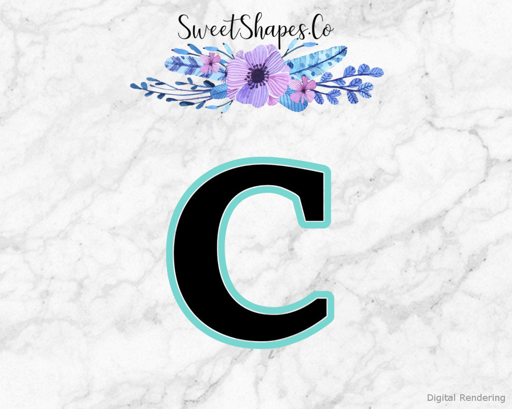 Alphabet Letter C Cookie Cutter