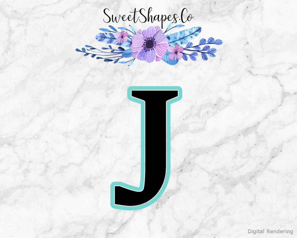 Alphabet Letter J Cookie Cutter