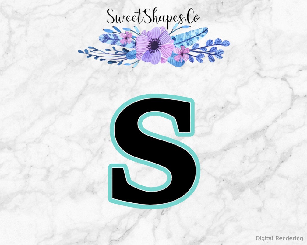 Alphabet Letter S Cookie Cutter