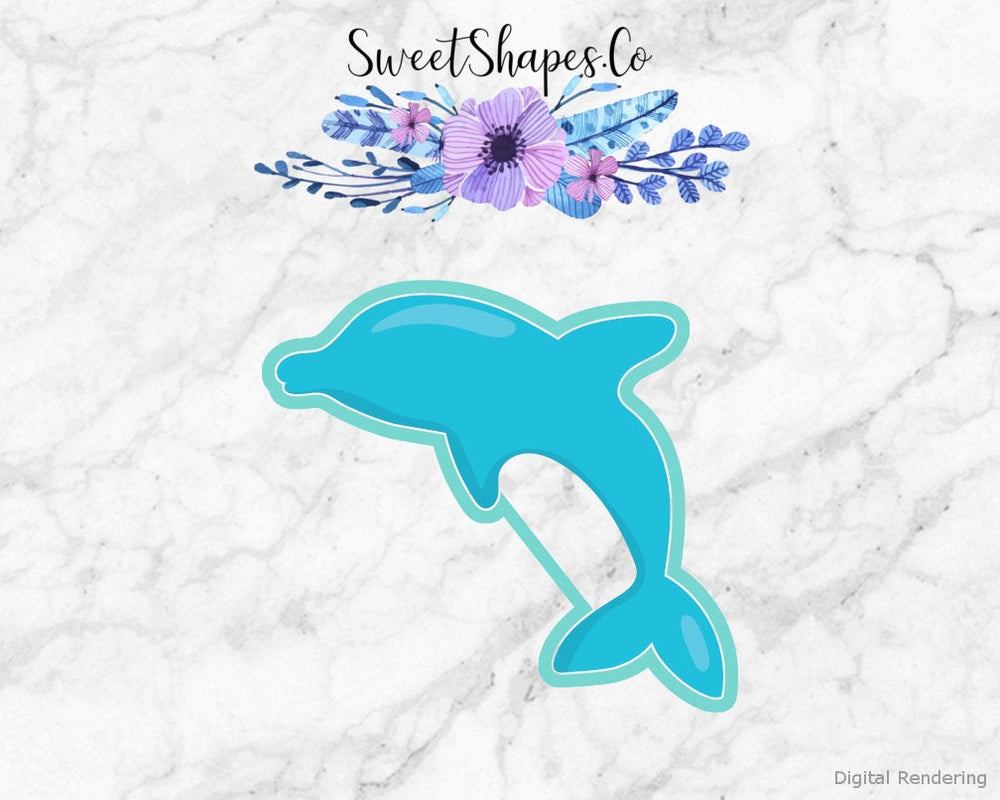 Dolphin 2 Cookie Cutter