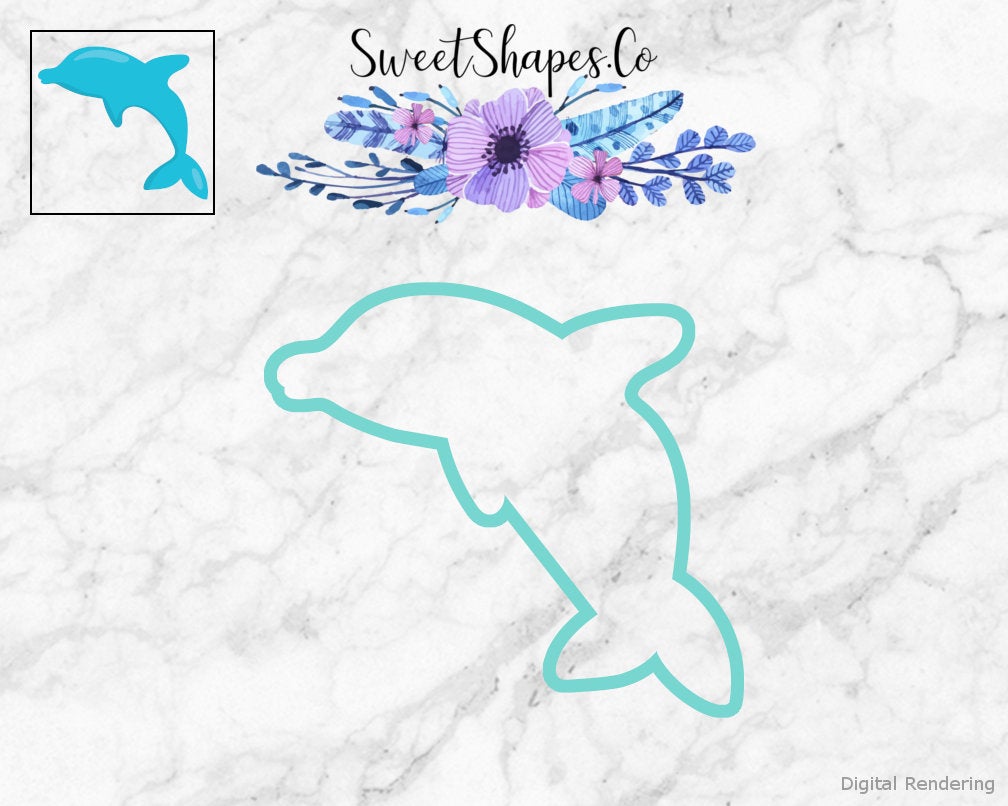 Dolphin 2 Cookie Cutter