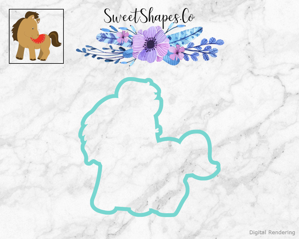 Horse 2 Cookie Cutter