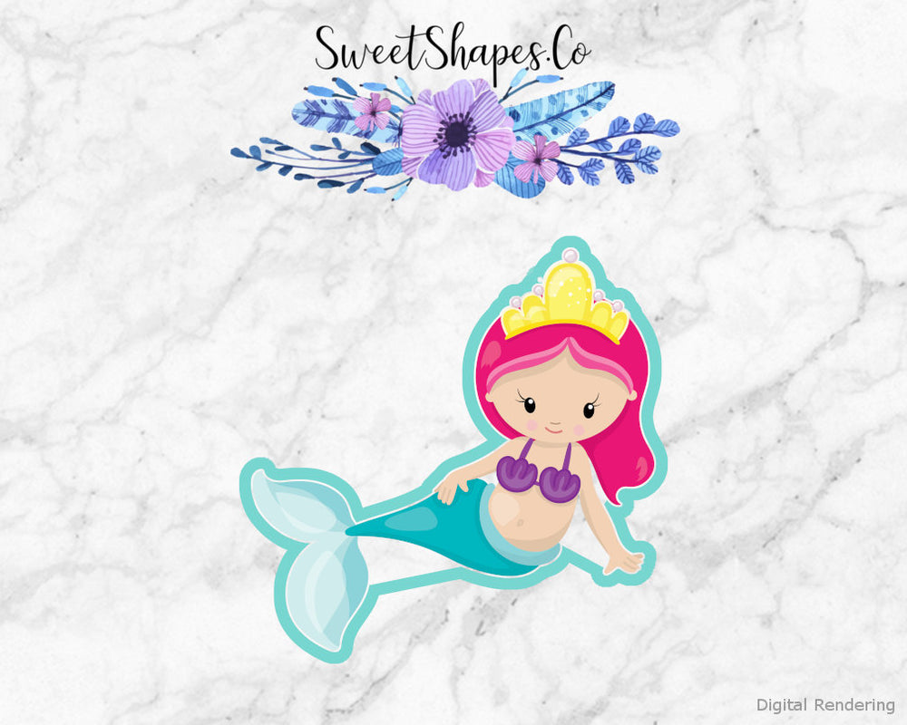 Mermaid 1 Cookie Cutter
