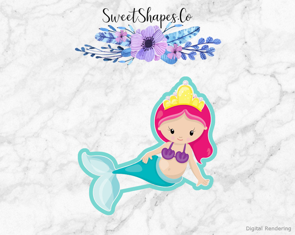 Mermaid 1 Cookie Cutter