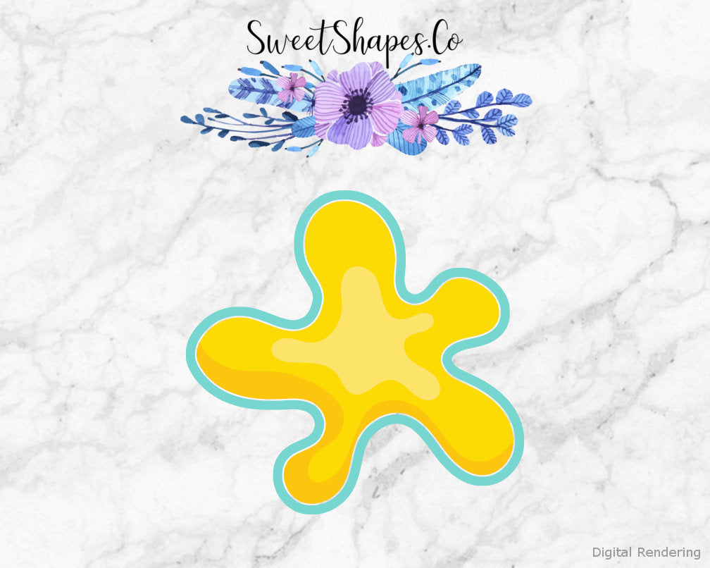 Paint Splatter Cookie Cutter