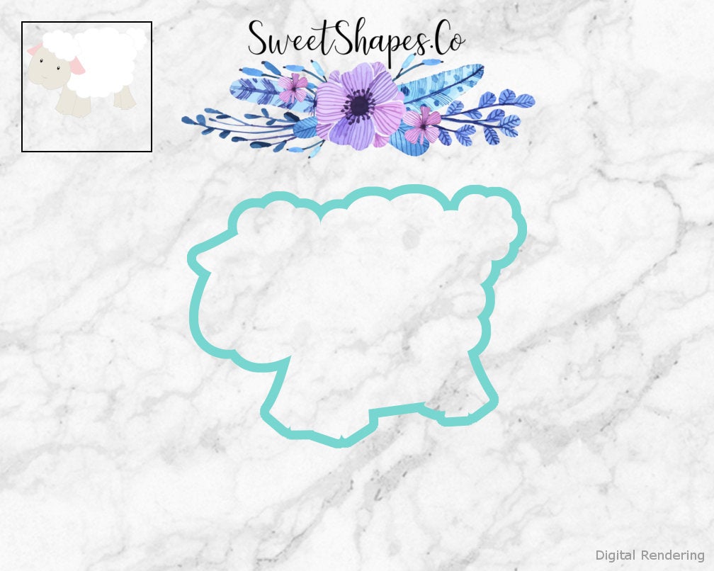 Sheep 4 Cookie Cutter