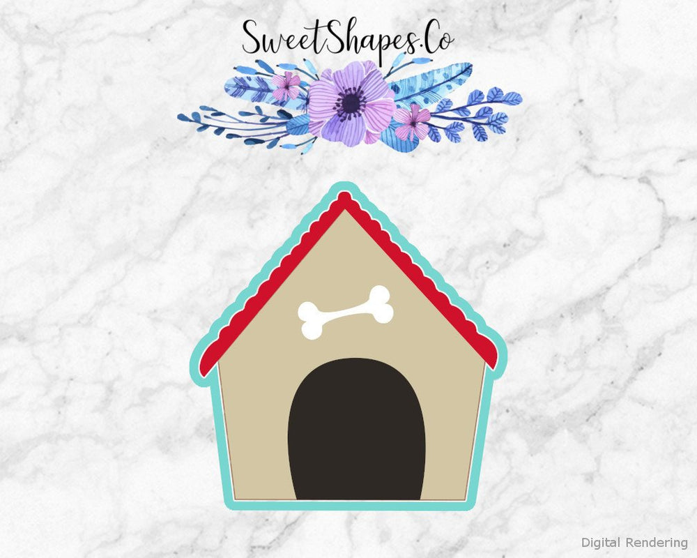 Dog House Cookie Cutter